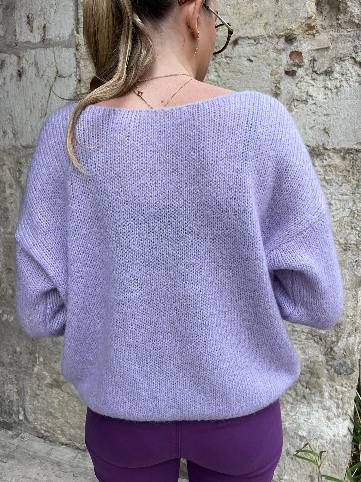Gilet Garance - Lila