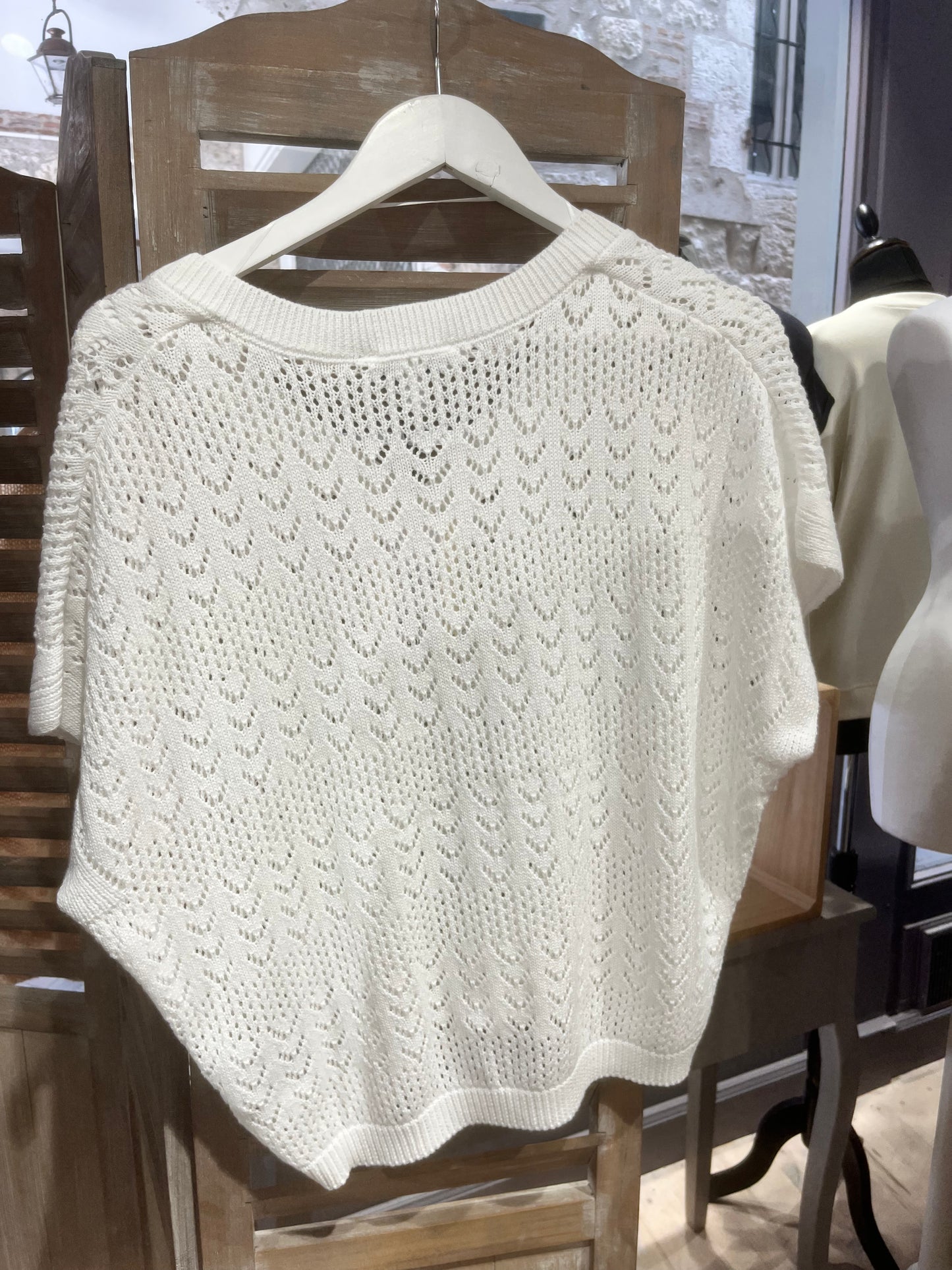 Pull SM Bymalie blanc
