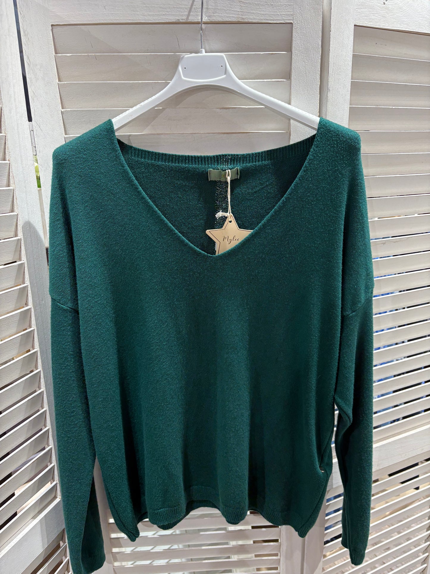 Pull v bande lurex