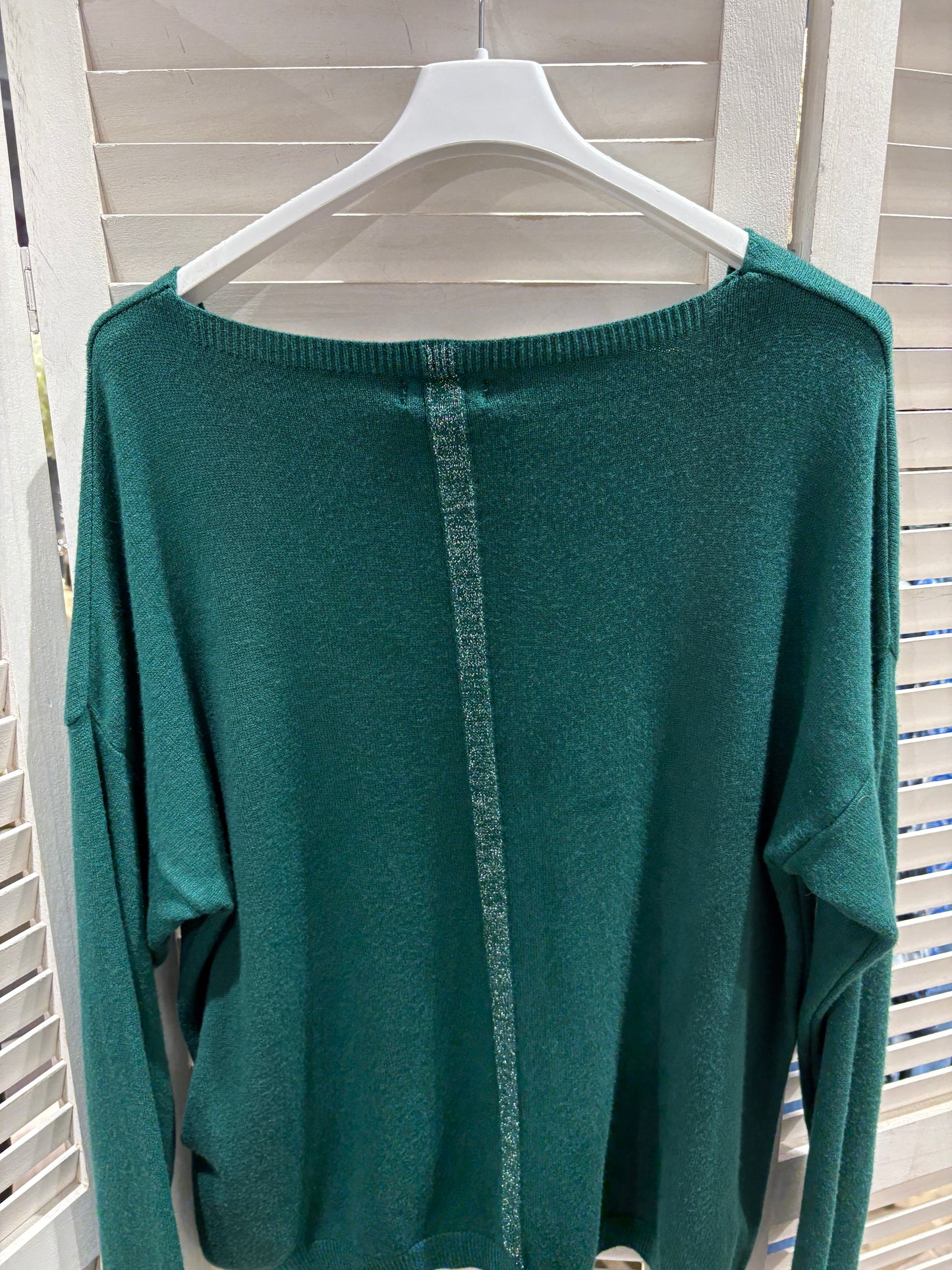 Pull v bande lurex