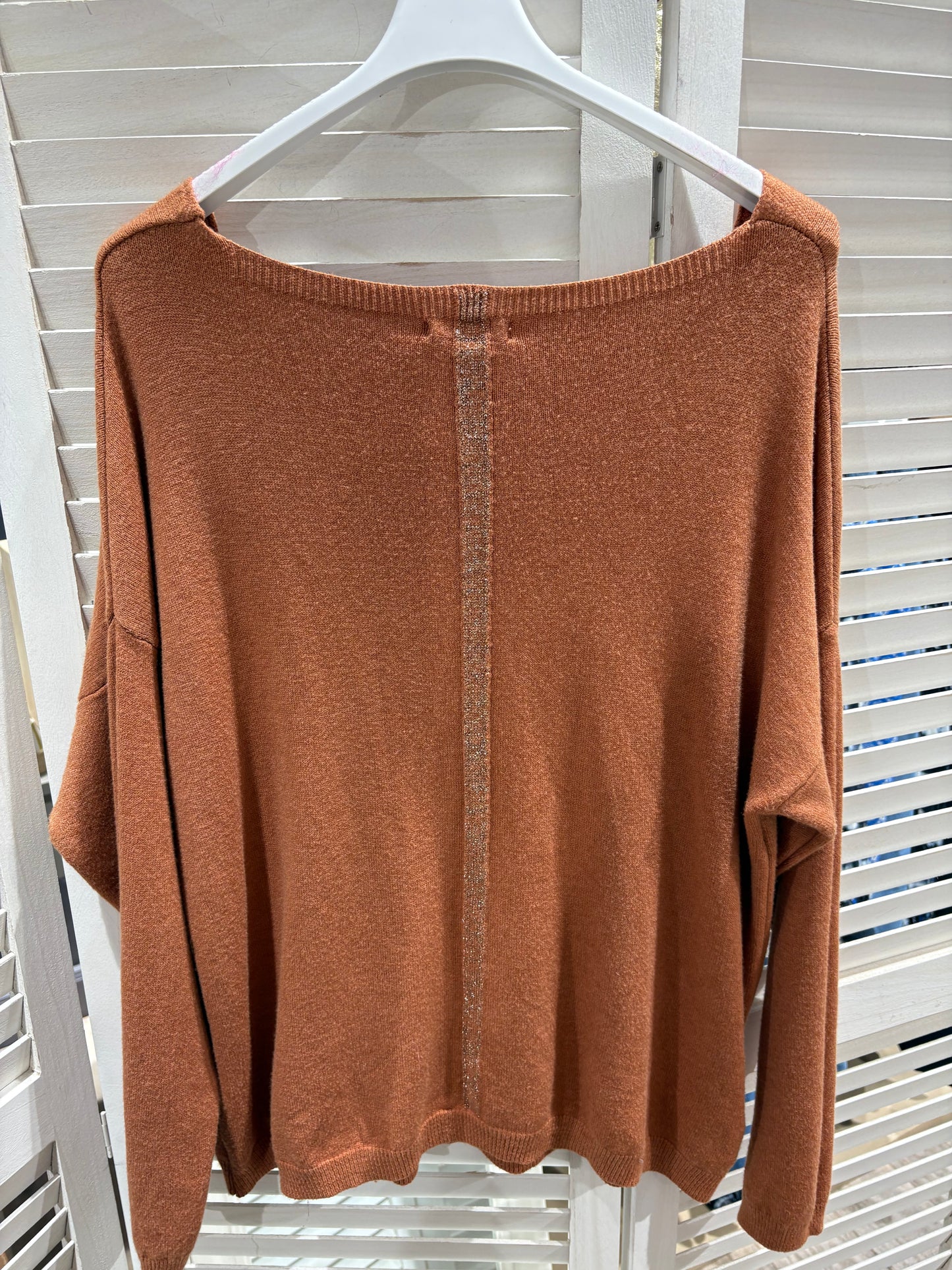 Pull v bande lurex