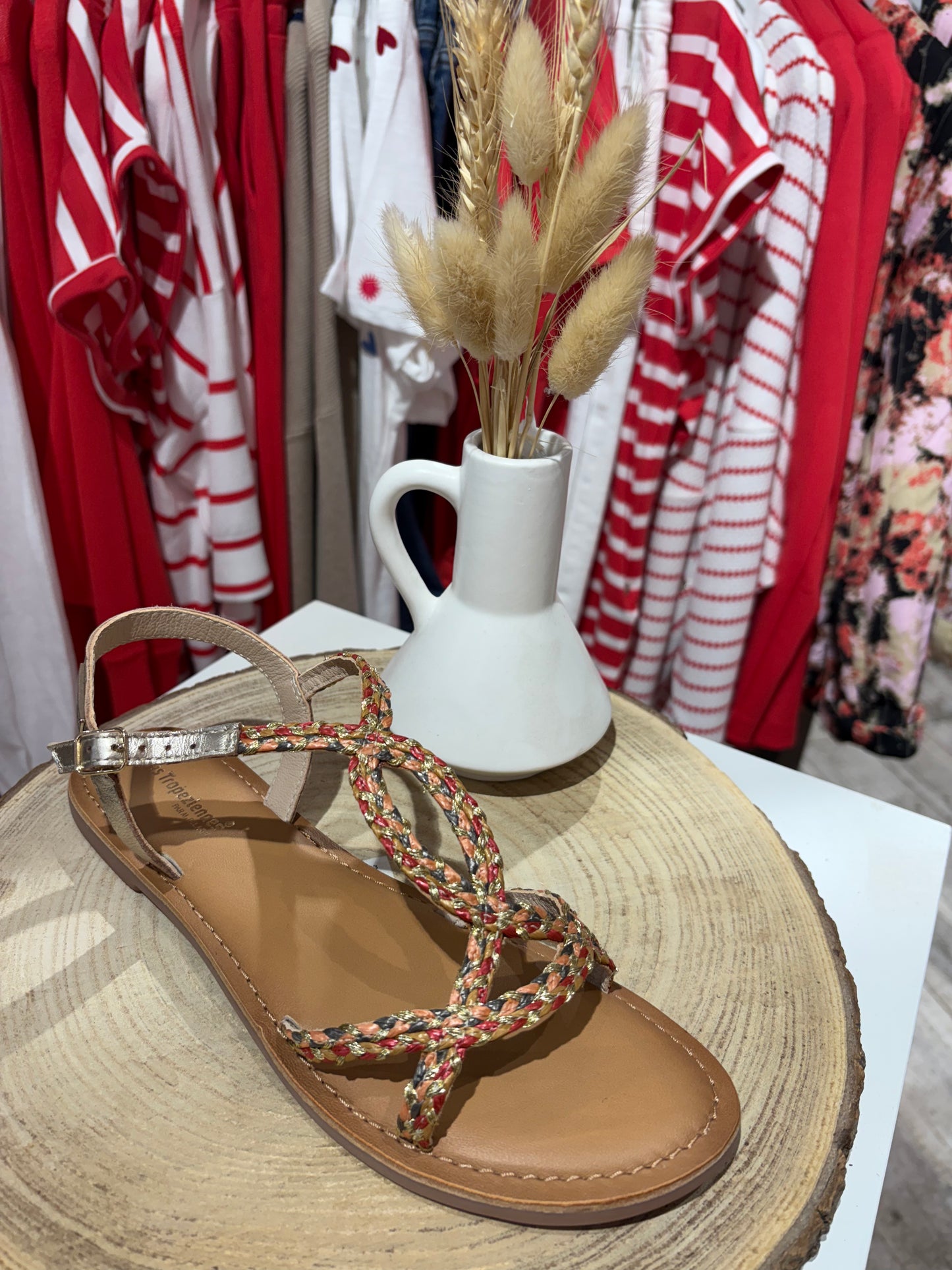 Chaussure cimona kaki - Les Tropéziennes par M Belarbi