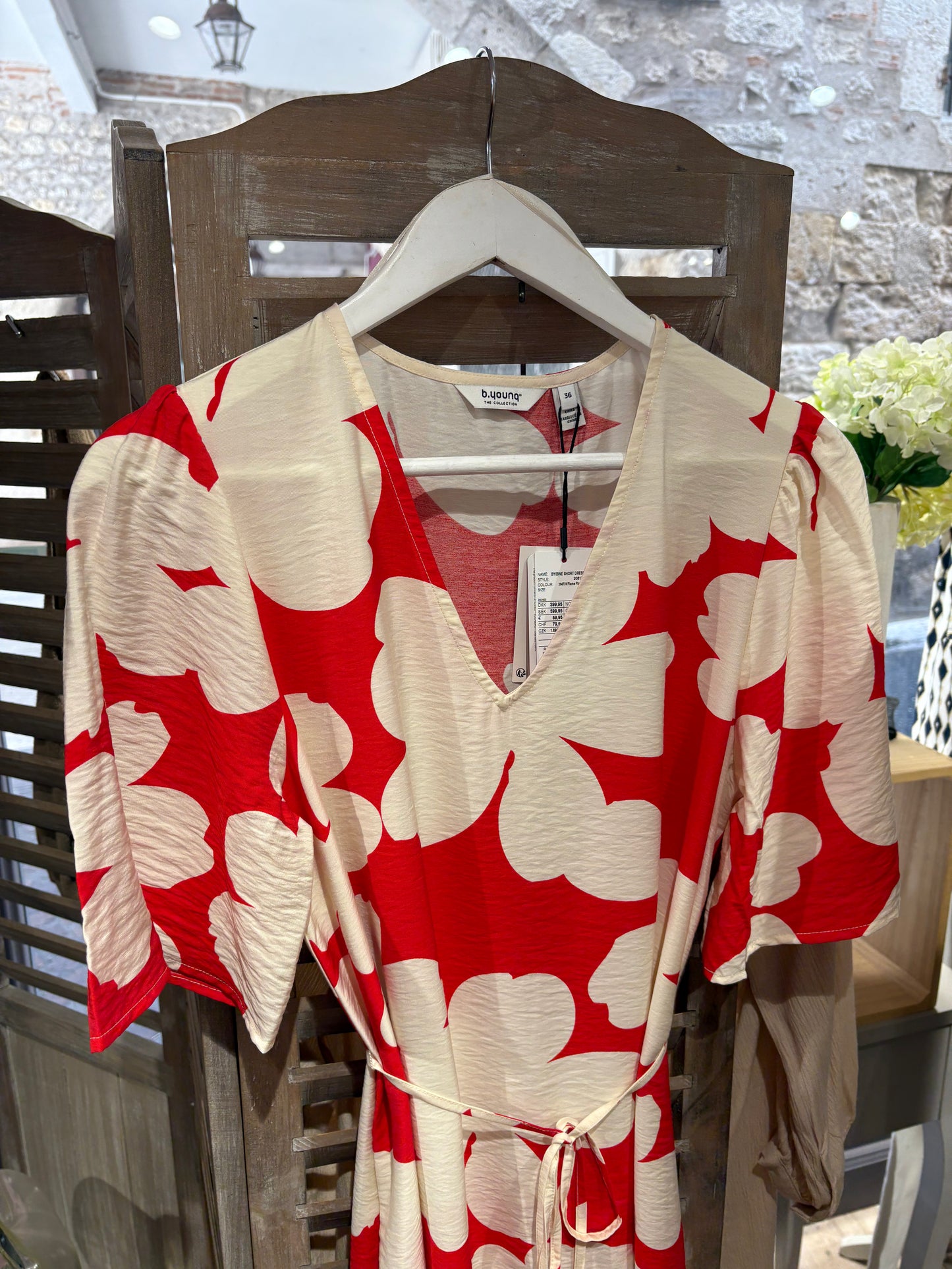Robe byibine courte