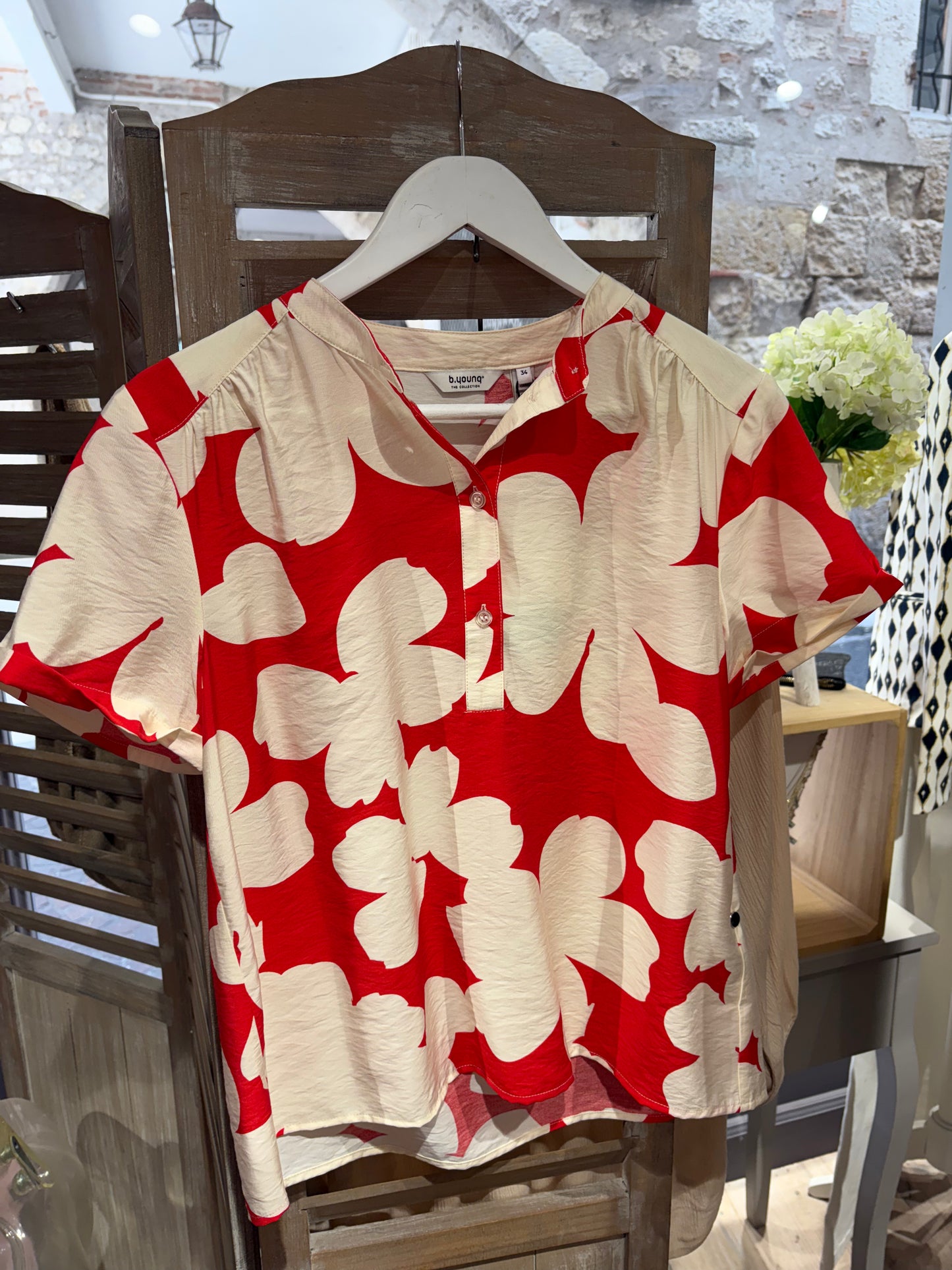 Blouse byibine flower