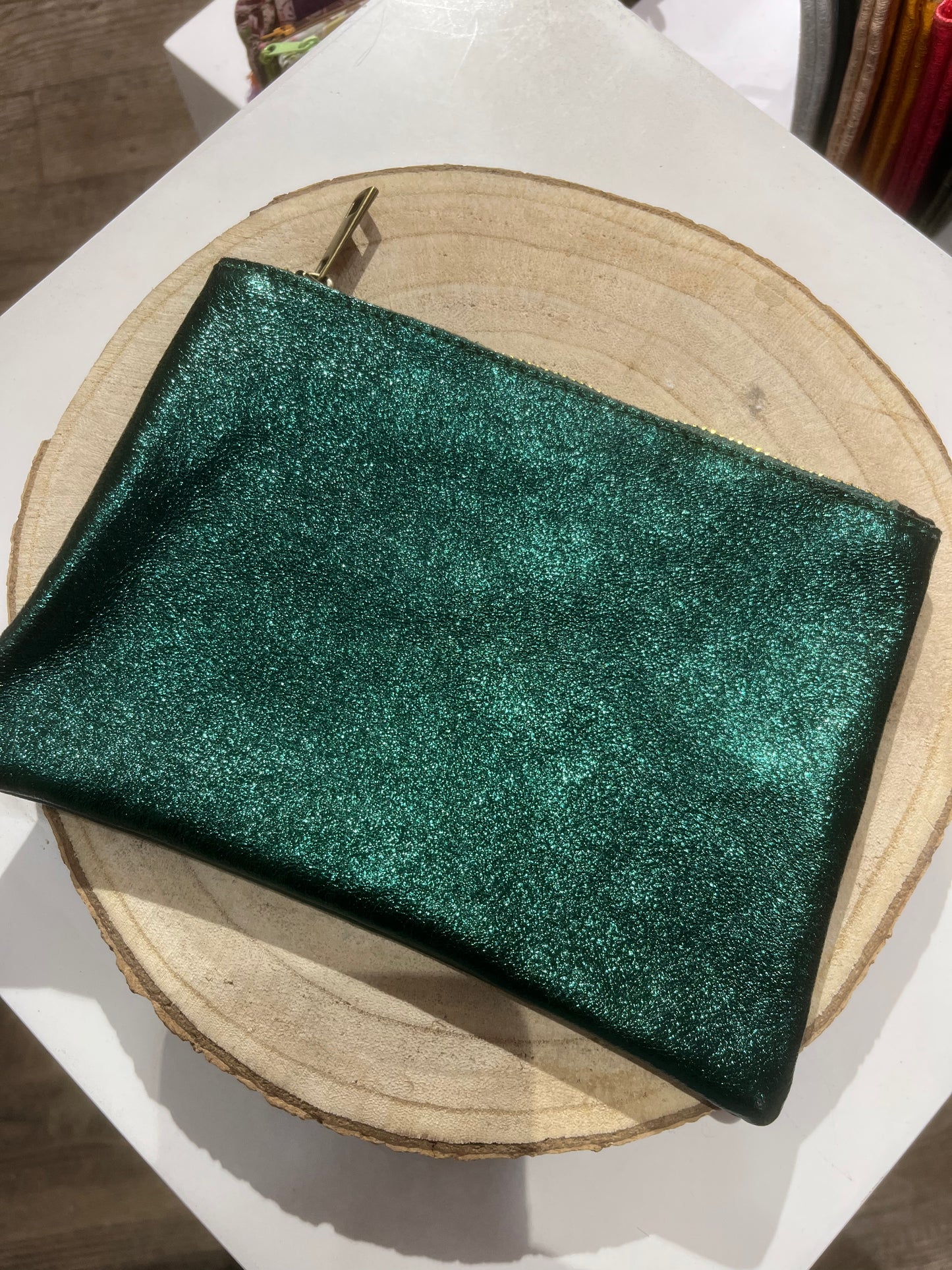 Pochette Lou GM - Vert sapin