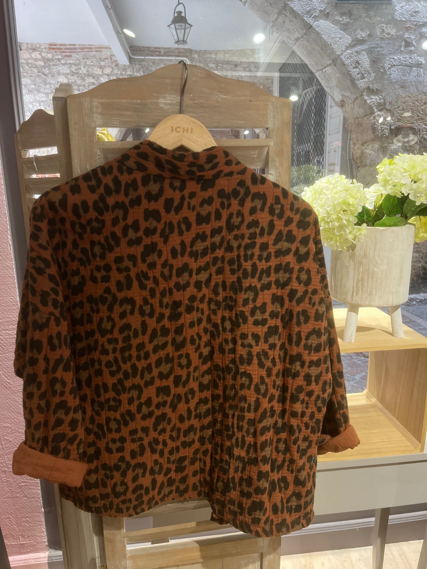 Veste matelassé Léo - Rouge bordeaux