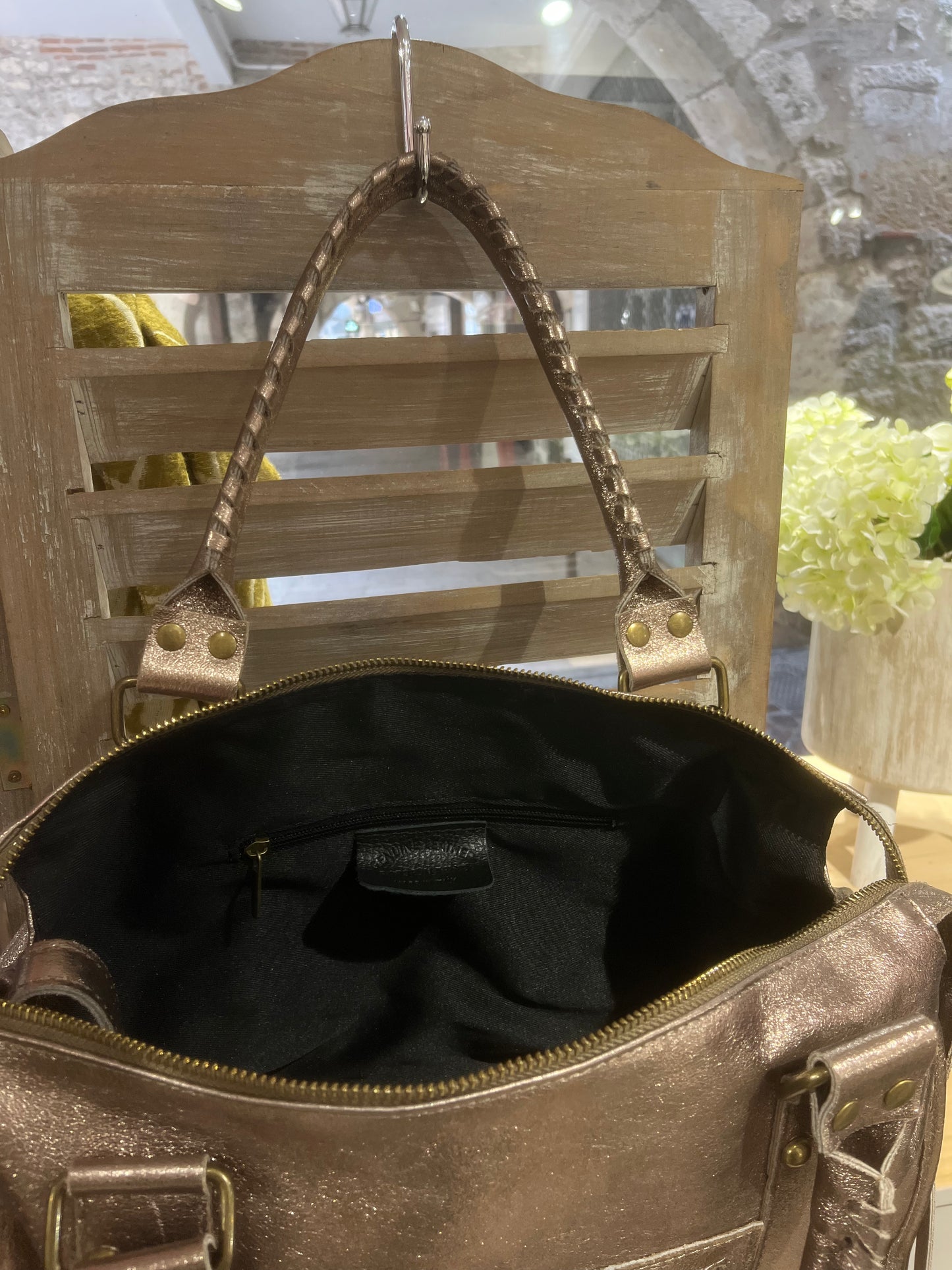 Sac CAPUCINE L Rose Gold