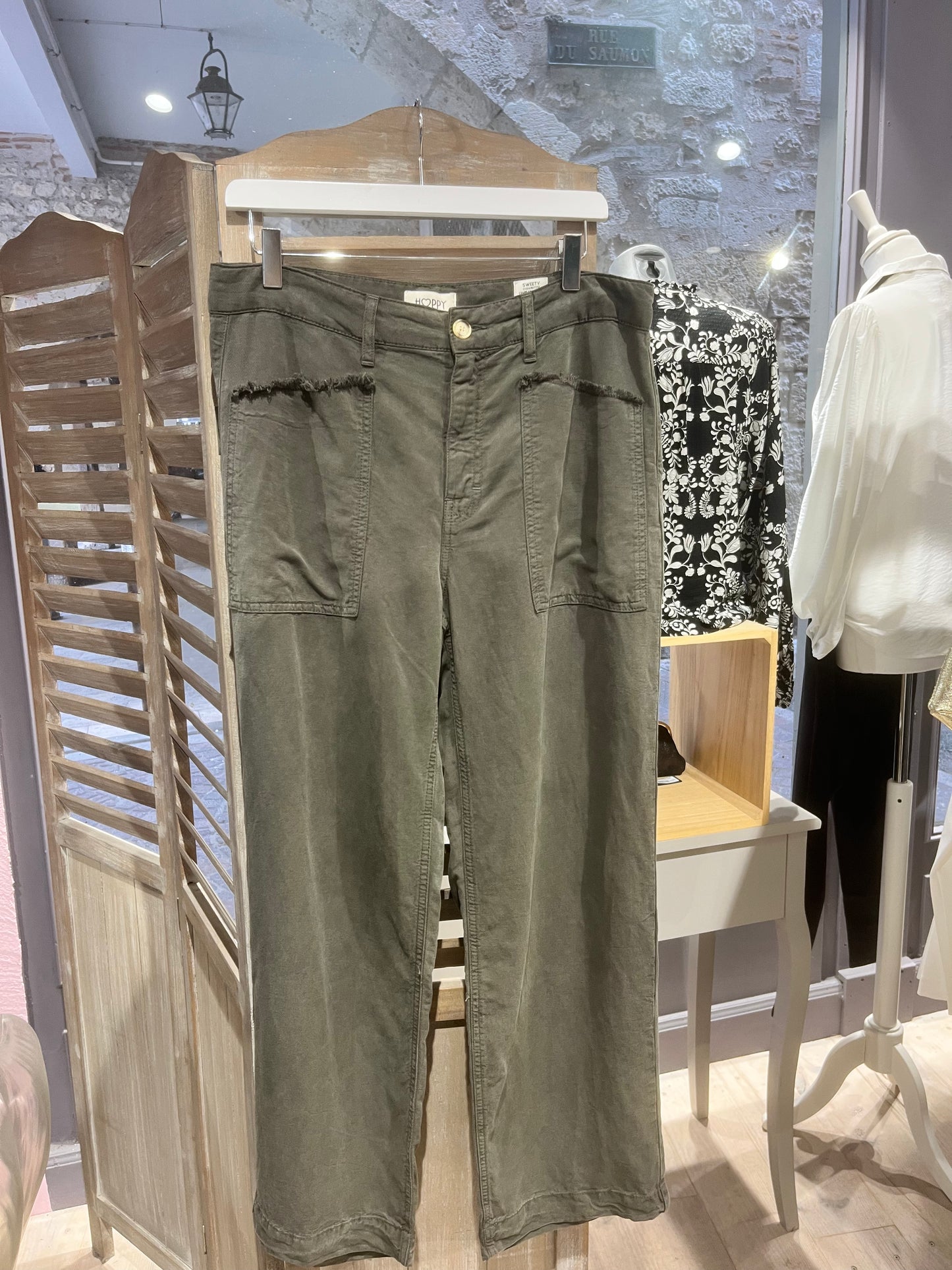 Pantalon sweaty kaki