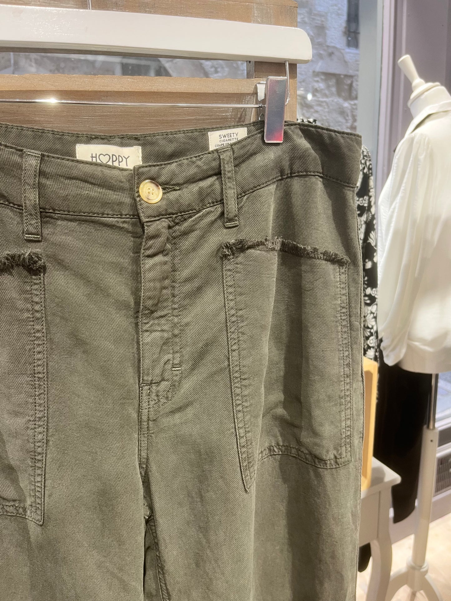 Pantalon sweaty kaki