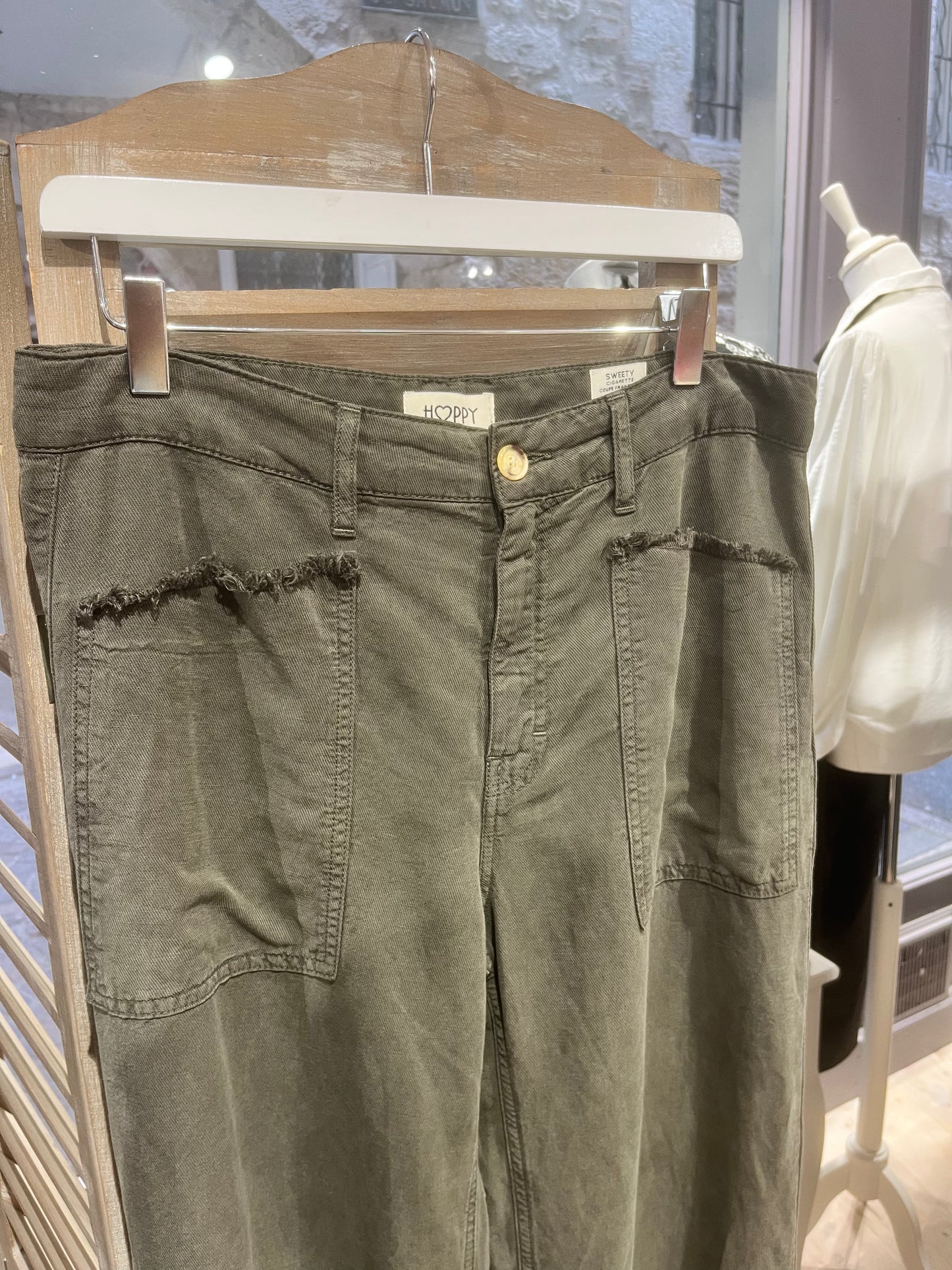 Pantalon sweaty kaki