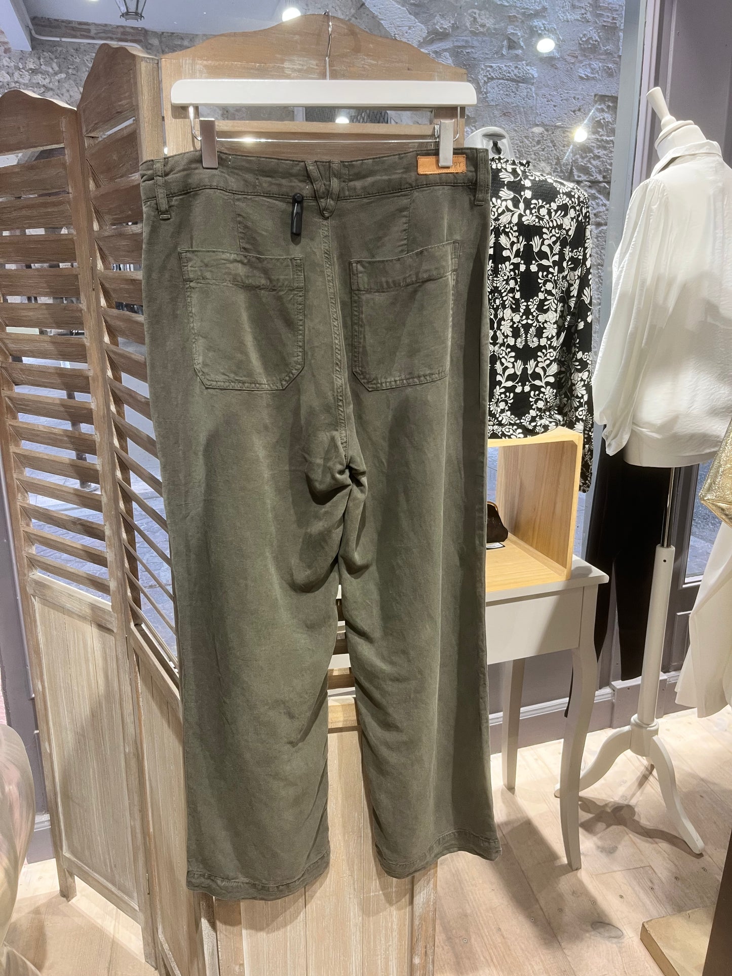 Pantalon sweaty kaki