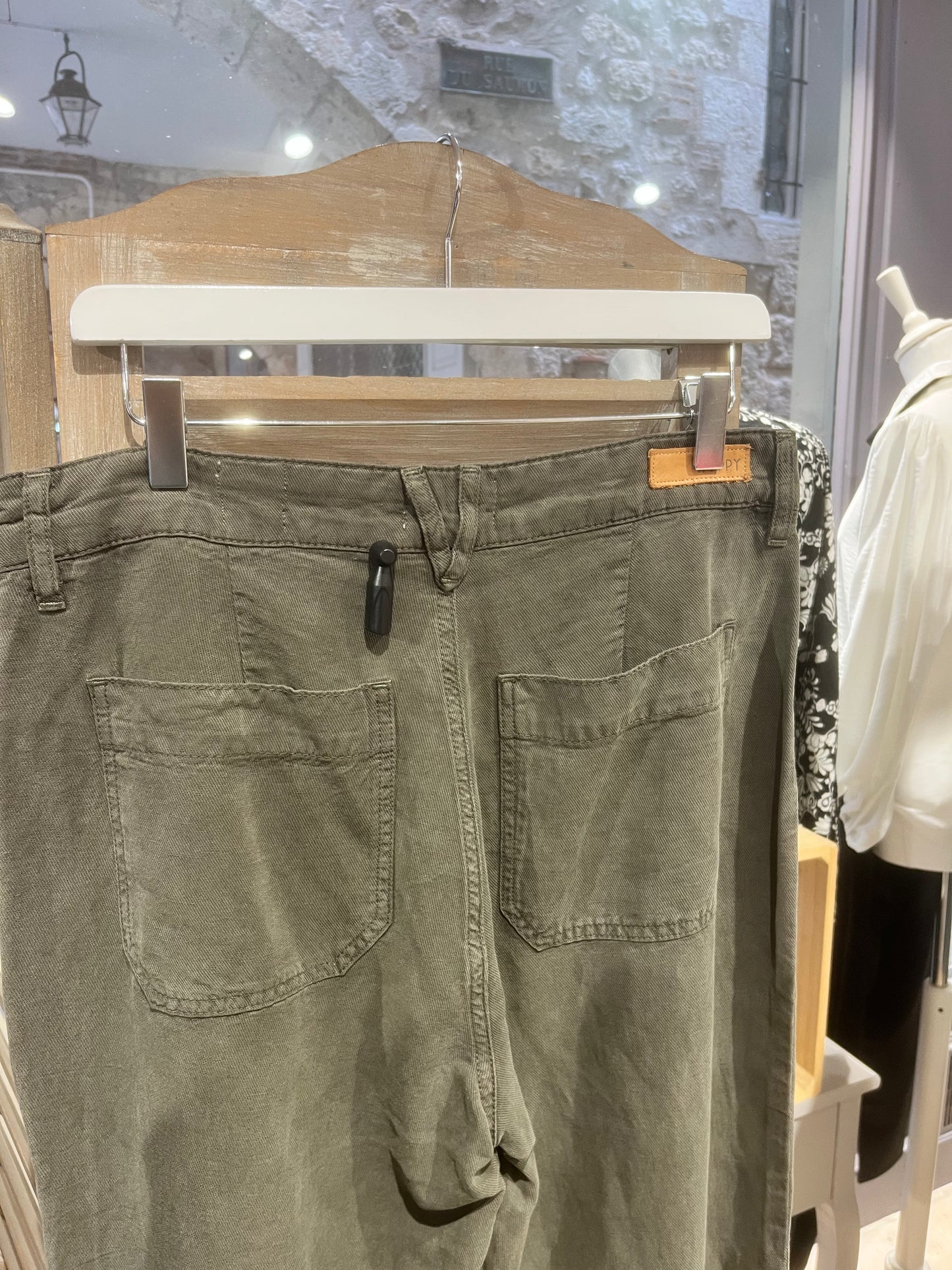 Pantalon sweaty kaki