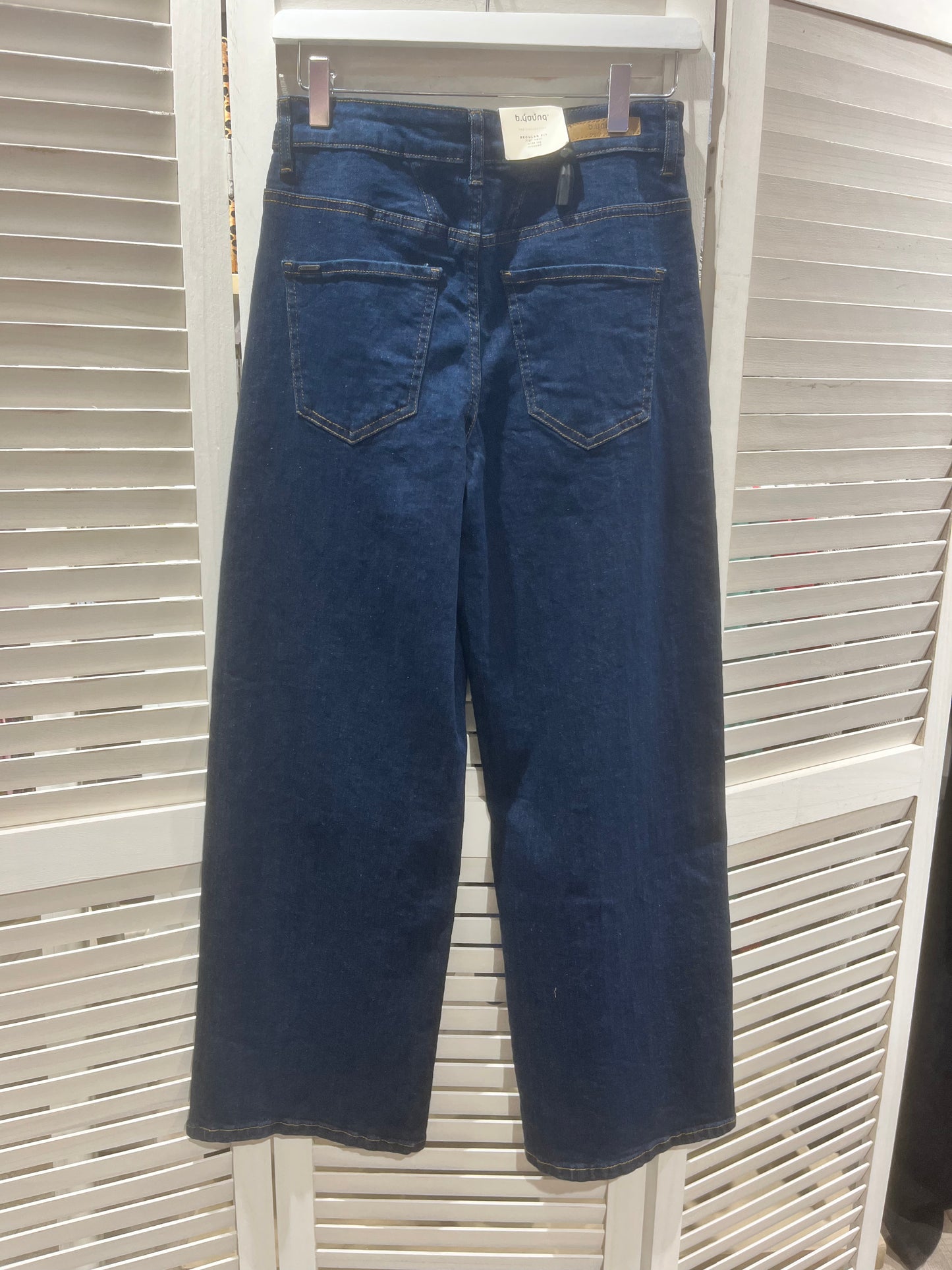 Pantalon Bykato cut bleu