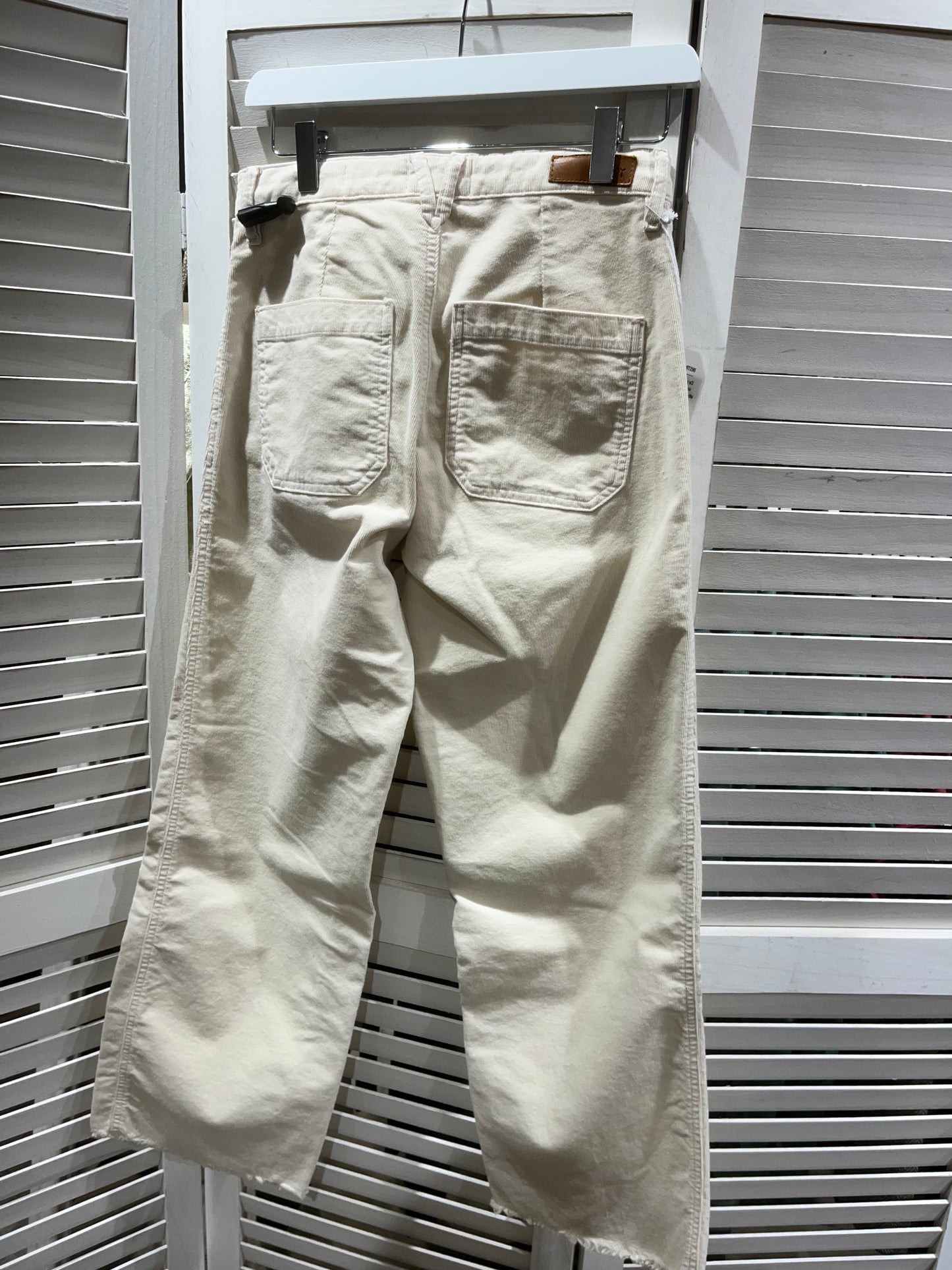Pantalon swetty velvet creemy