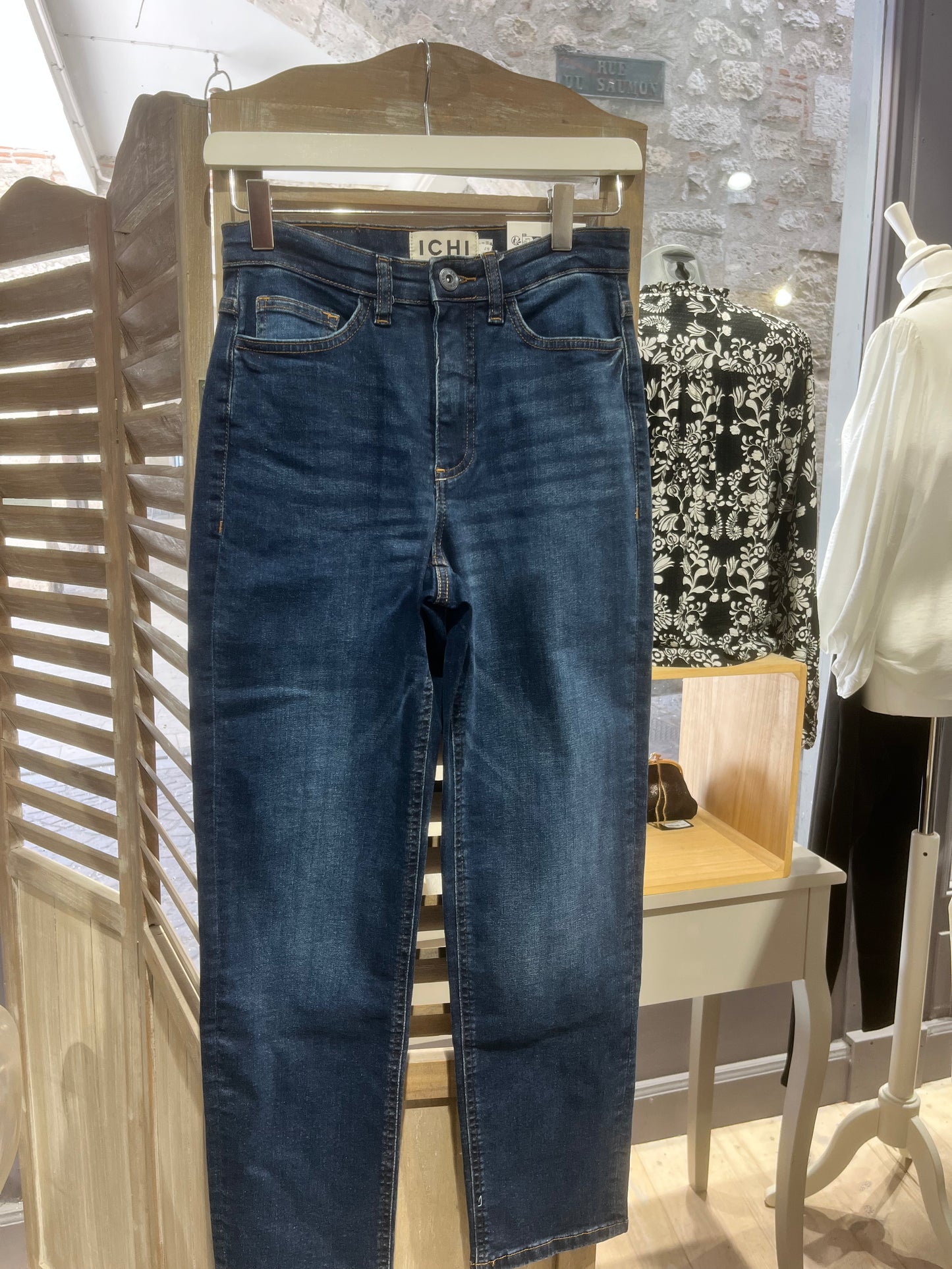 Jean Ihtwiggy raven dark blue