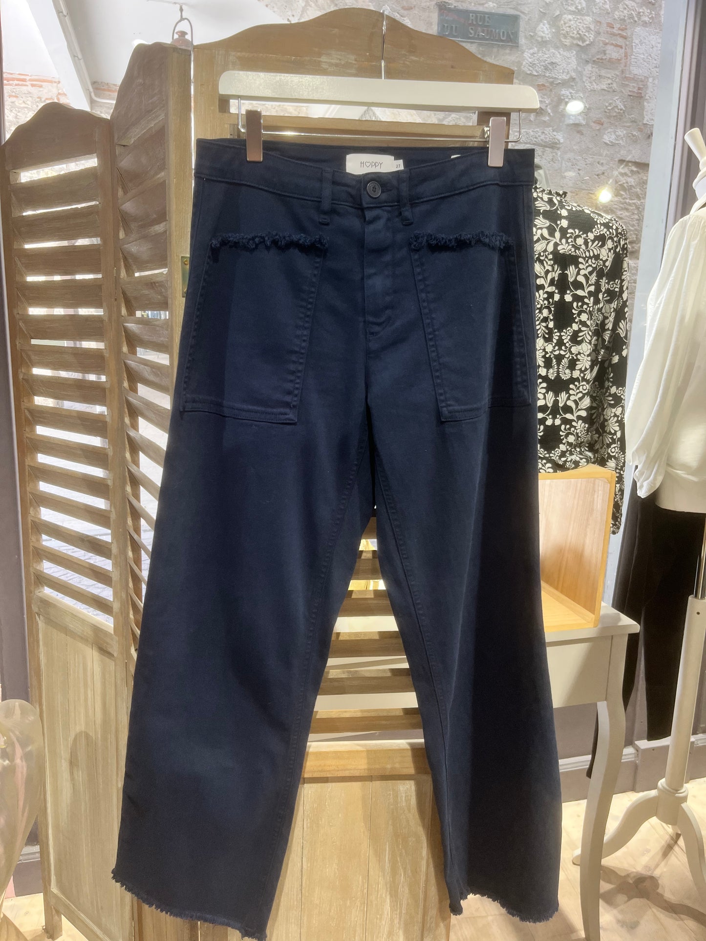 Pantalon sweety navy bleu