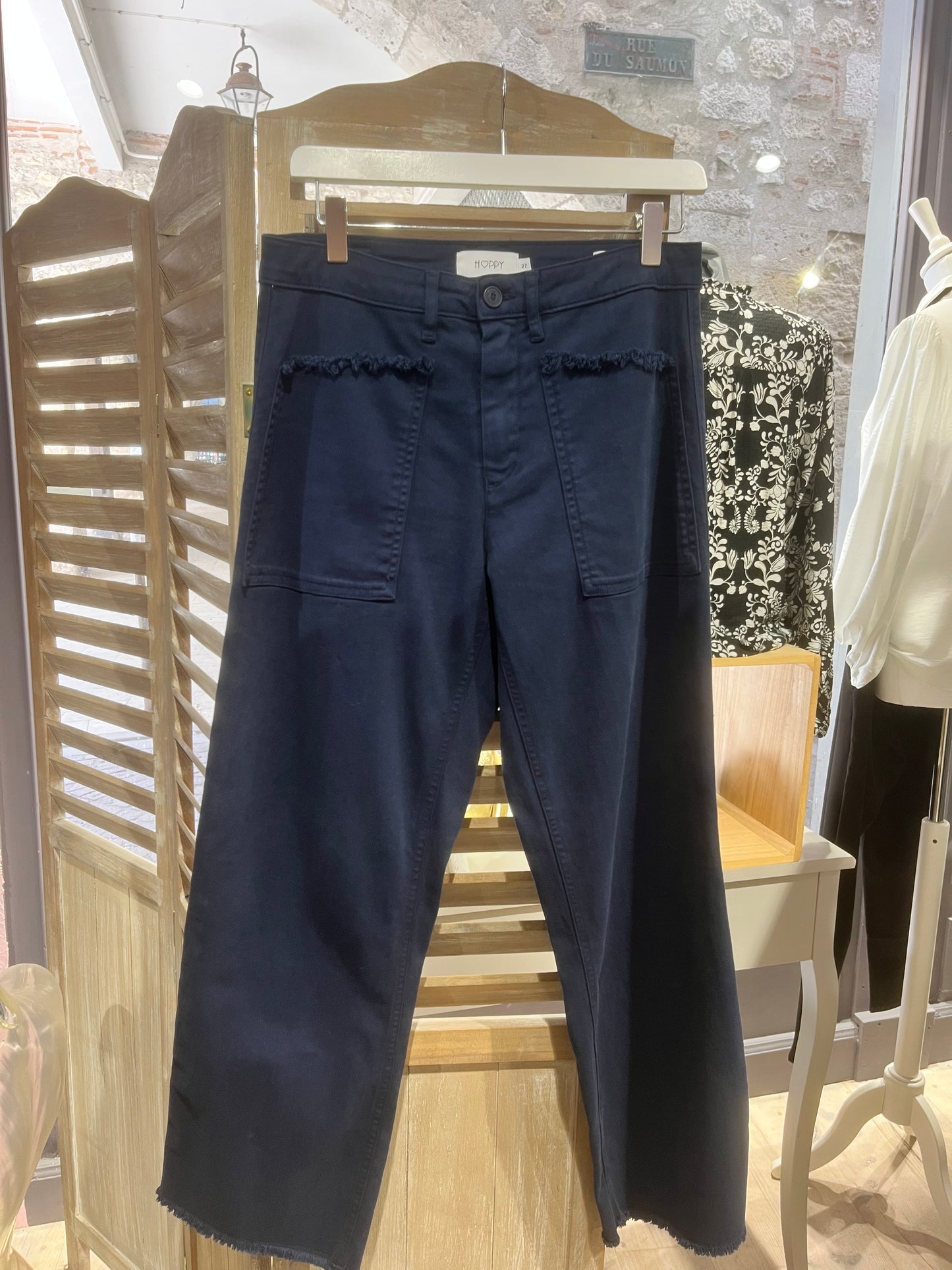 Pantalon sweety navy bleu