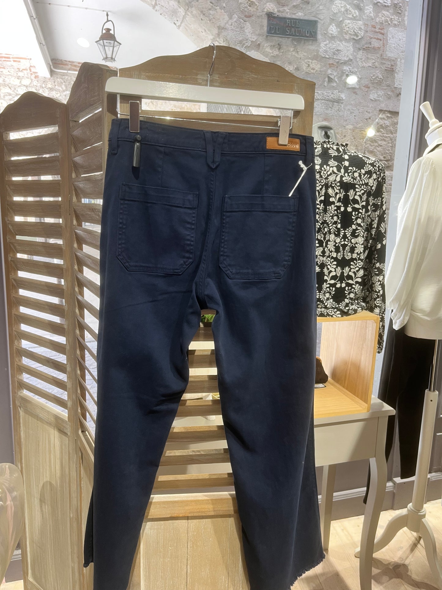 Pantalon sweety navy bleu