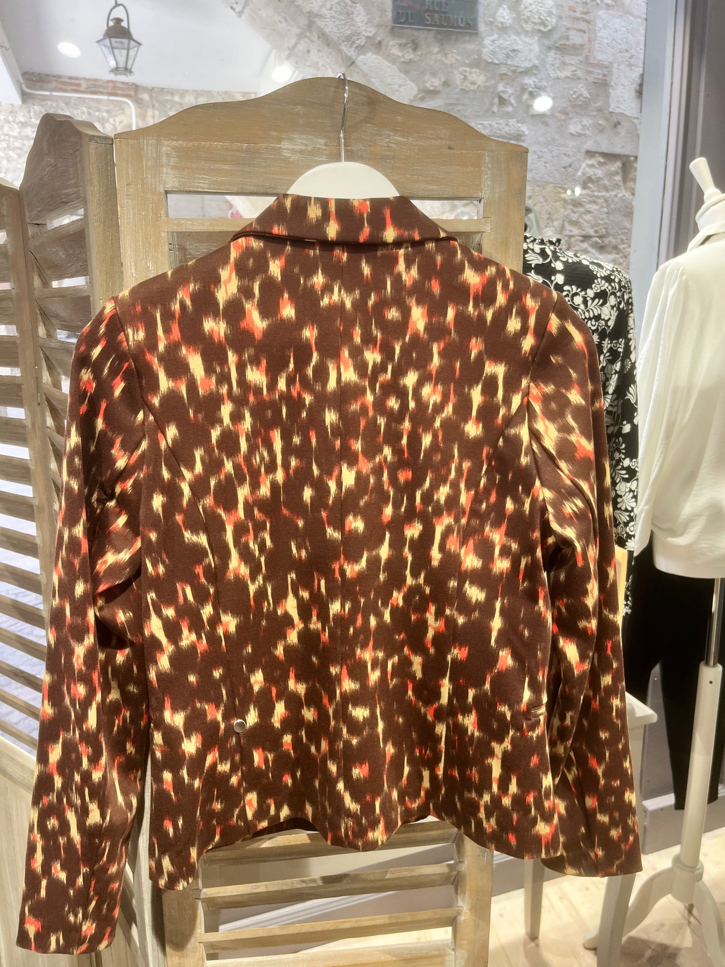 Blazer byrizetta aop chicory