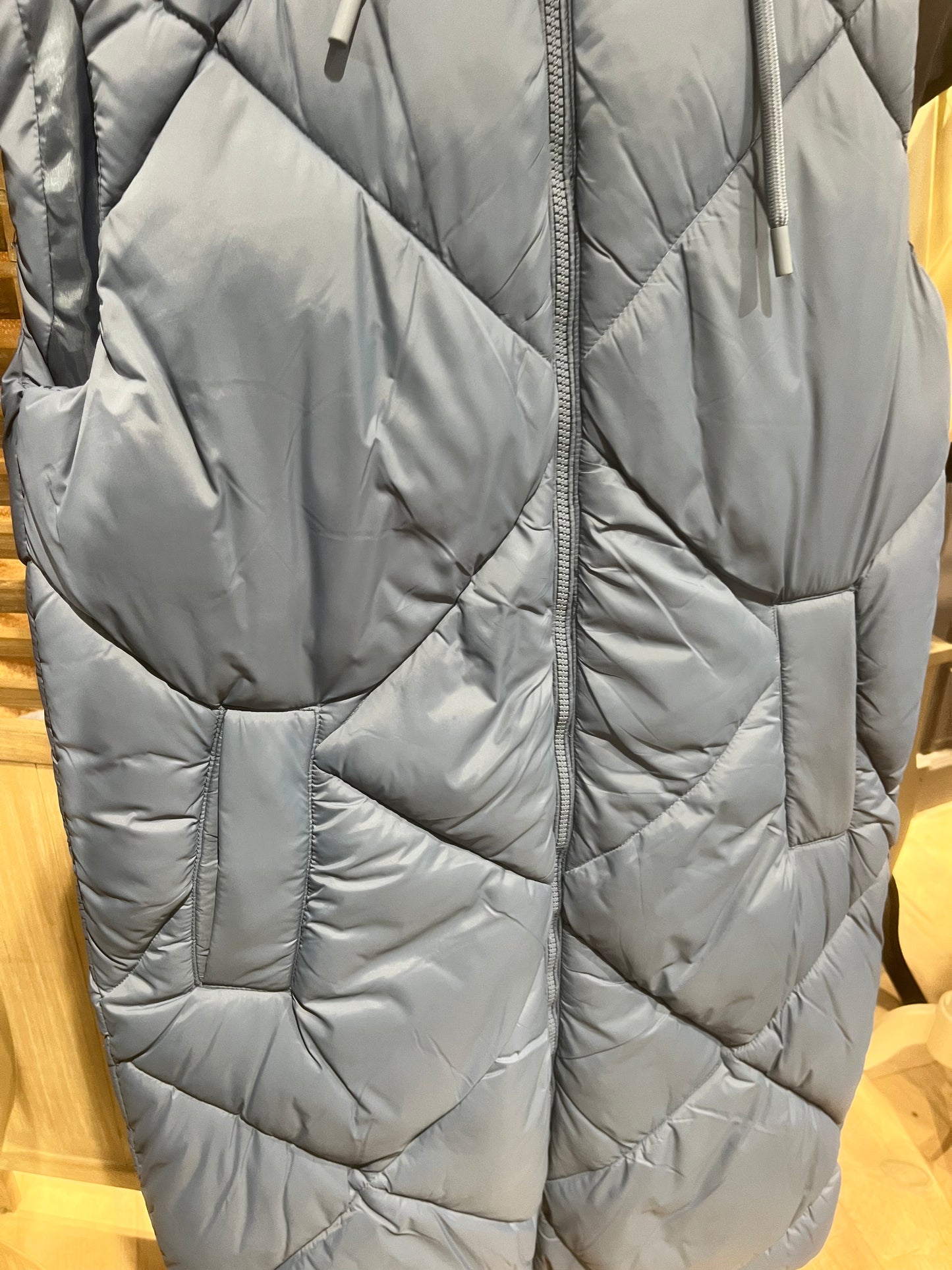 Doudoune sans manche bybomina Rose