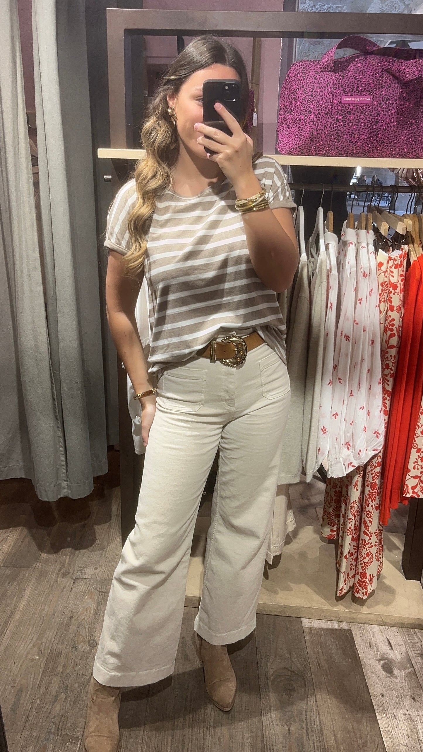 T-shirt bypamila Taupe