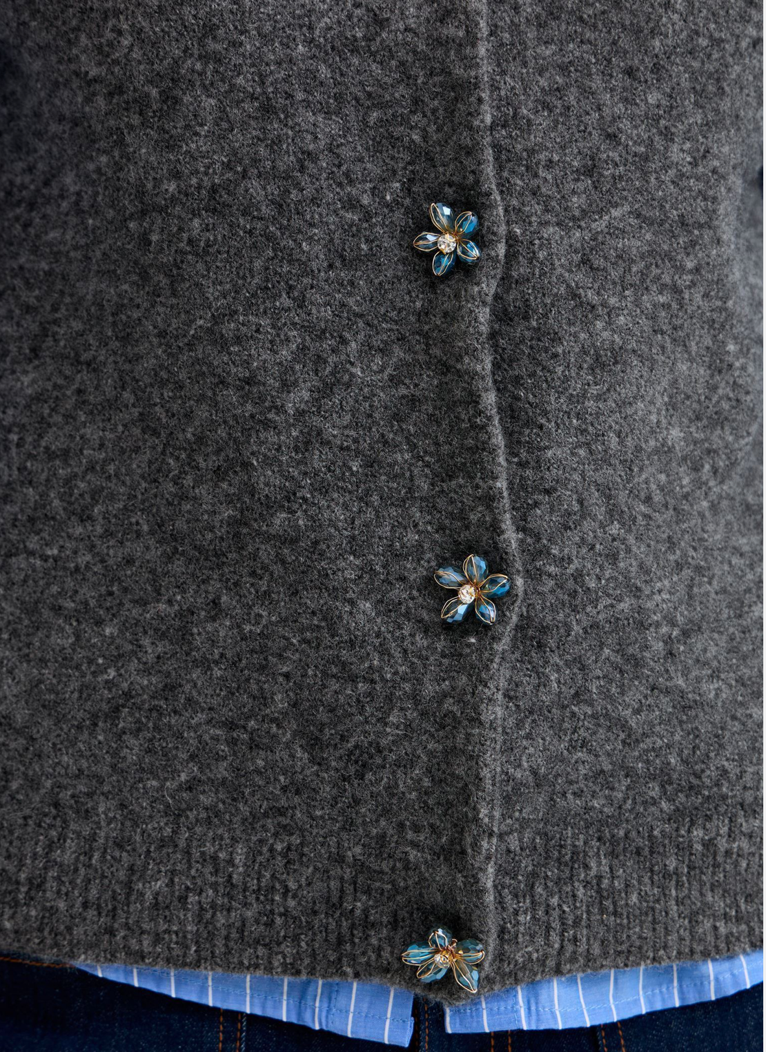 CARDIGAN BYOMEA VEST