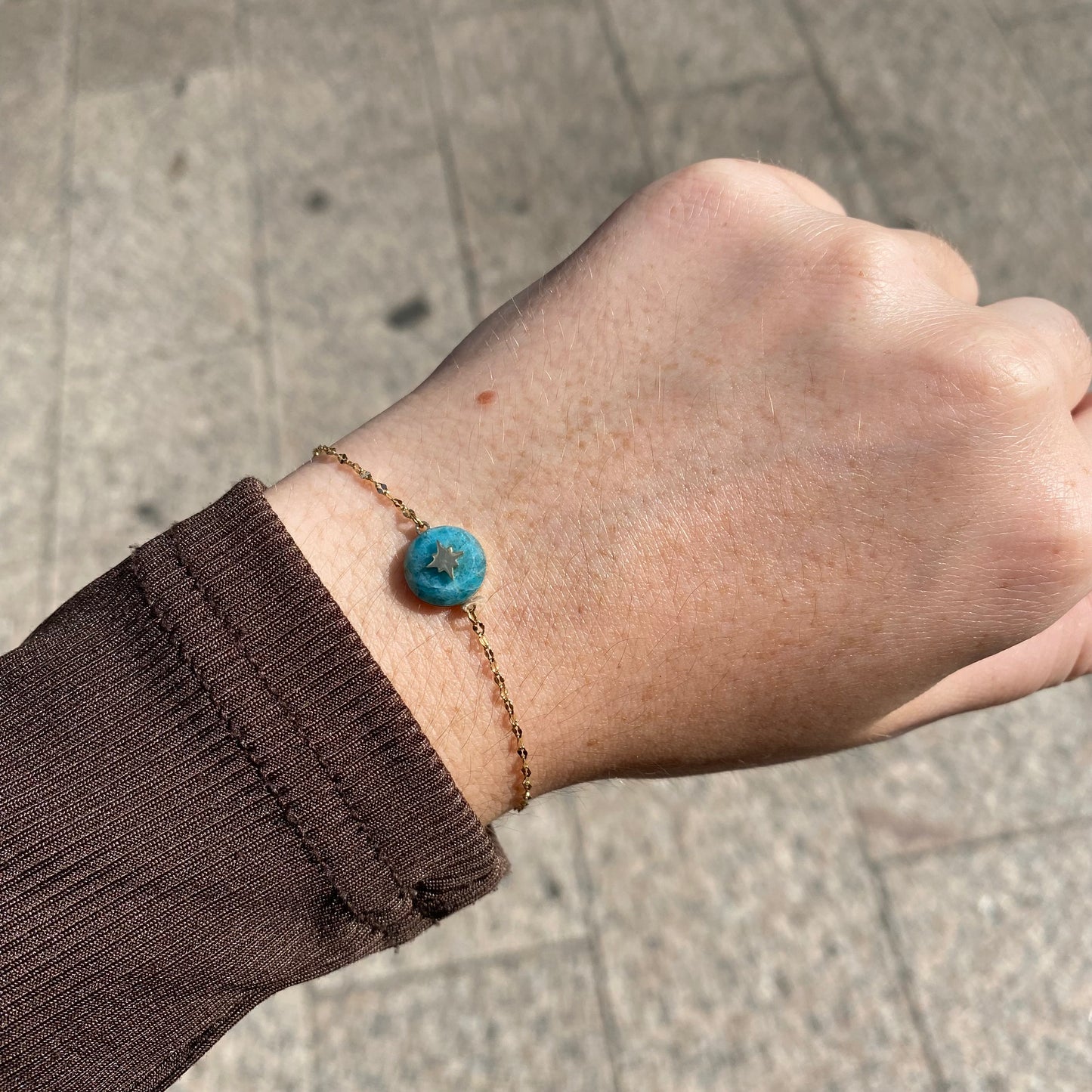 Bracelet Acier Doré - Zag
