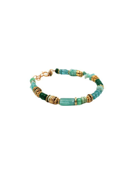 Bracelet Heishi Doré / Apaptite - L'Atelier Des Dames