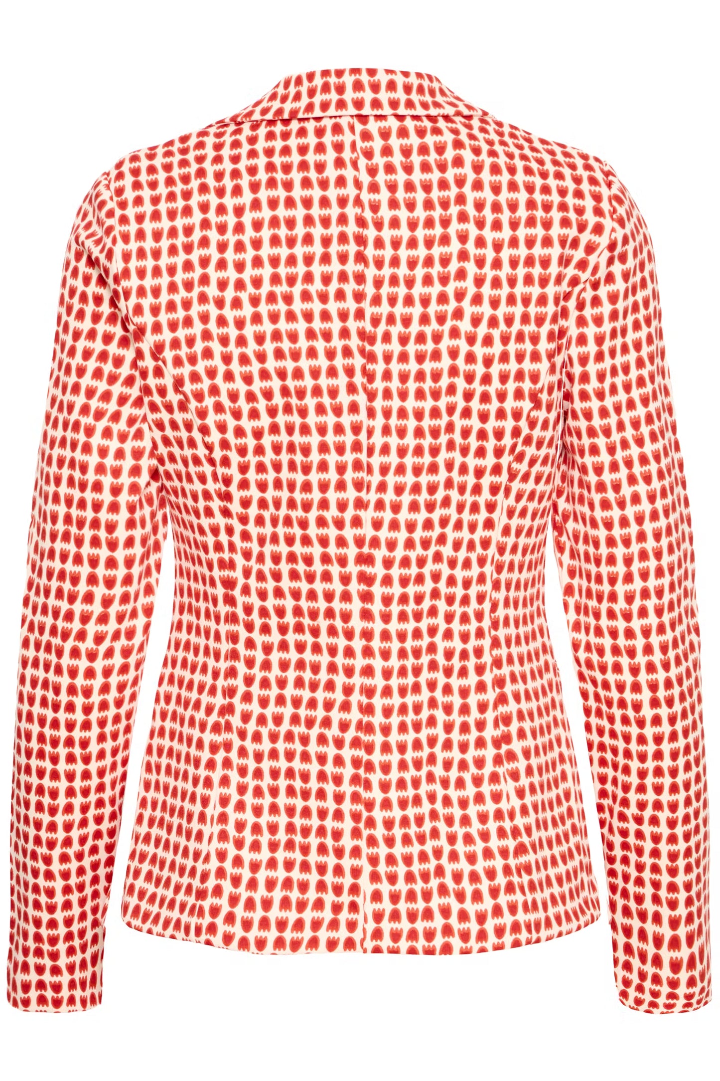 Blazer Ihkate Print Fiery Red