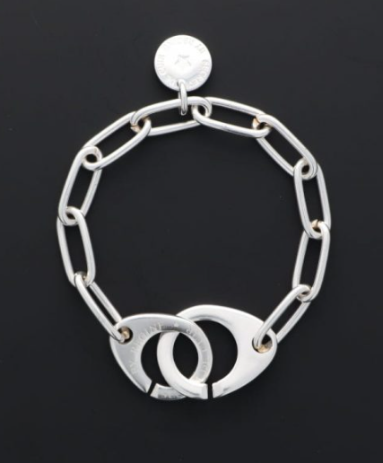 Bracelet Menottes - Secret De Cuir, By Régine
