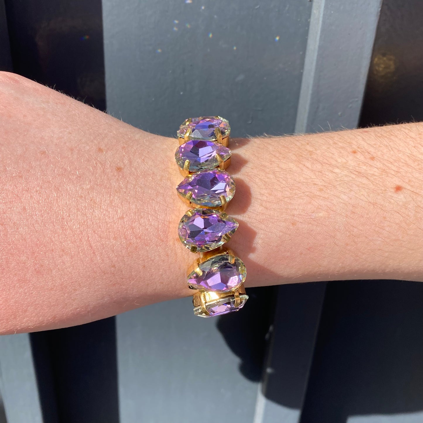 Bracelet Rain Violet - Opale Bijoux