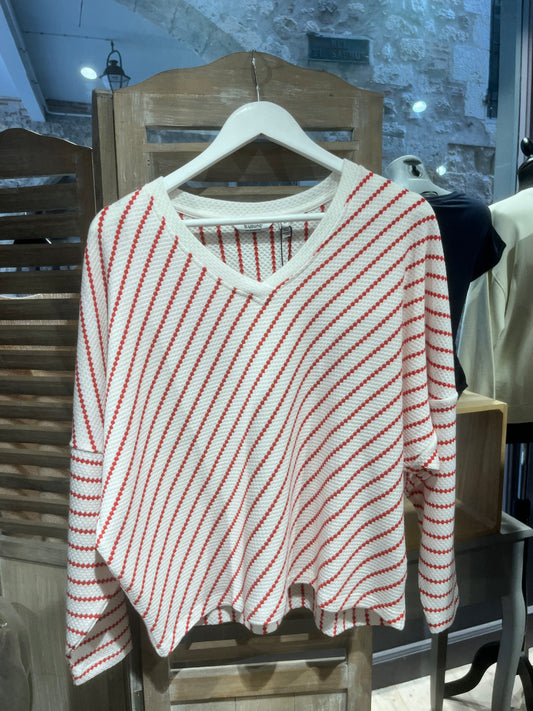 Pull V fin byruni