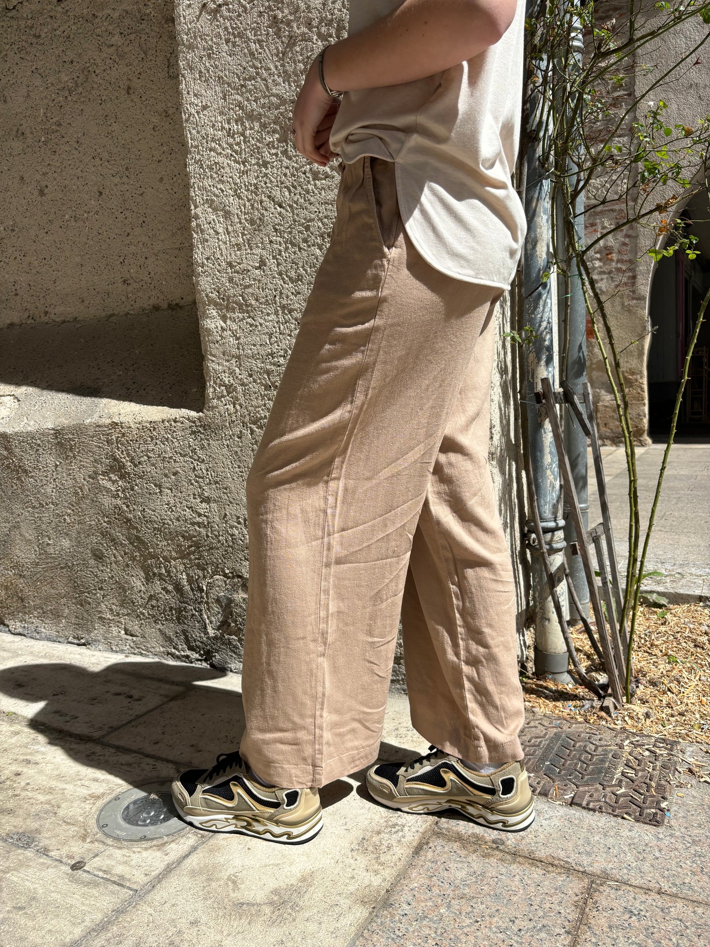 Pantalon Ihlino Taupe - Ichi