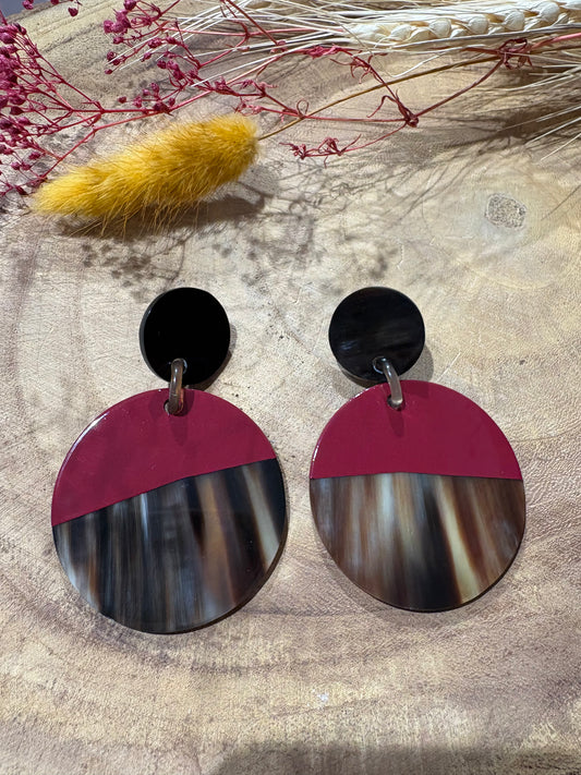 Boucle d'oreilles corne - Soyang