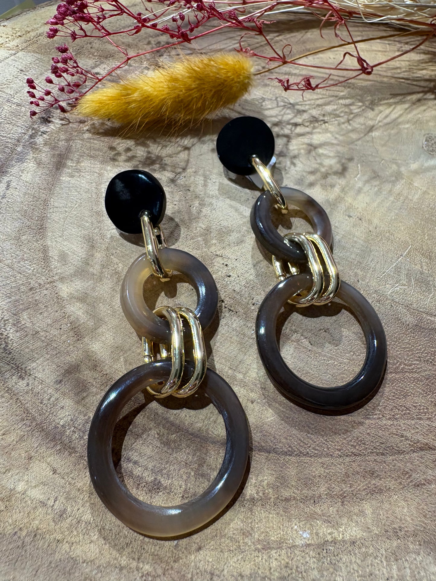 Boucle d'oreilles Corne - Soyang