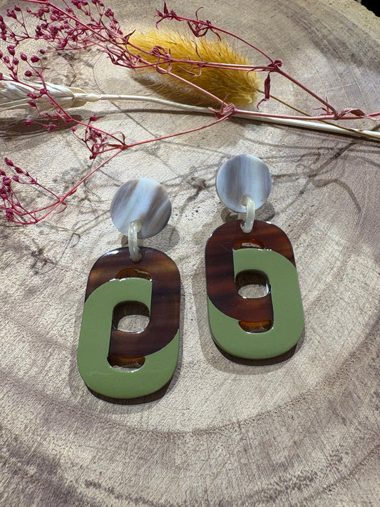 Boucle d'oreilles corne - Soyang