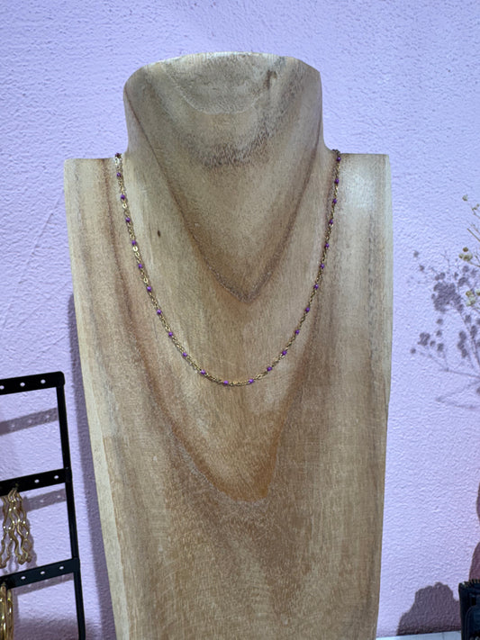 Collier Gigi Violet