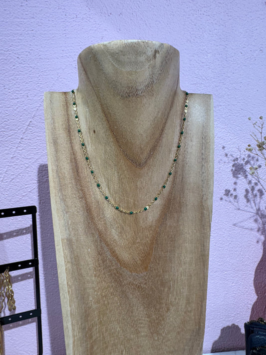 Collier Gigi Vert