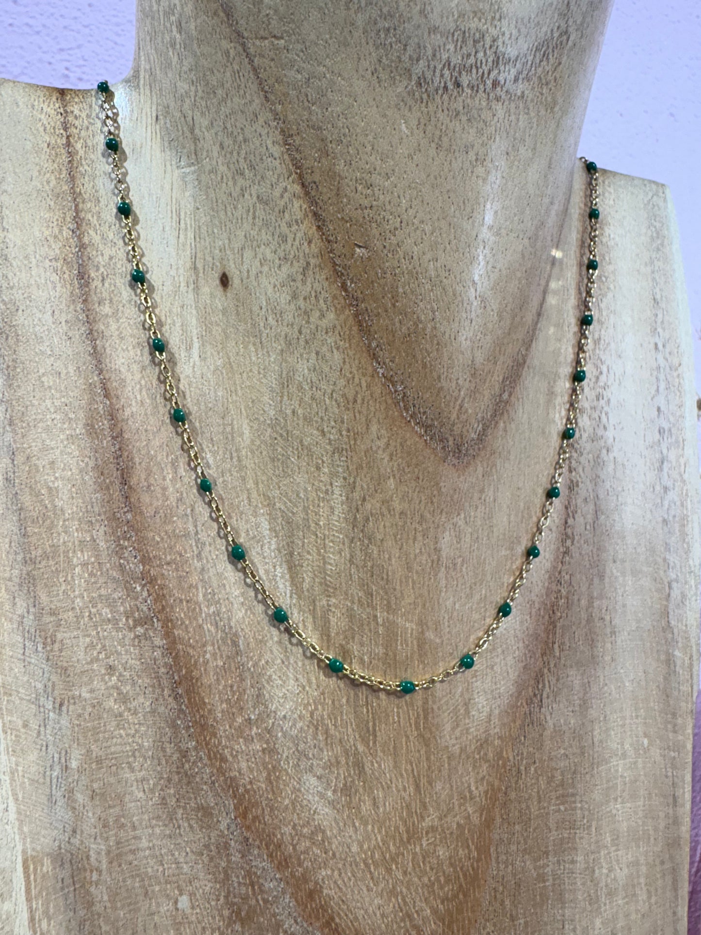 Collier Gigi Vert