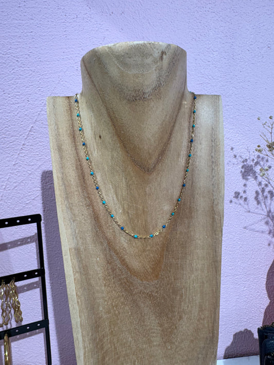 Collier Gigi Turquoise/Bleu