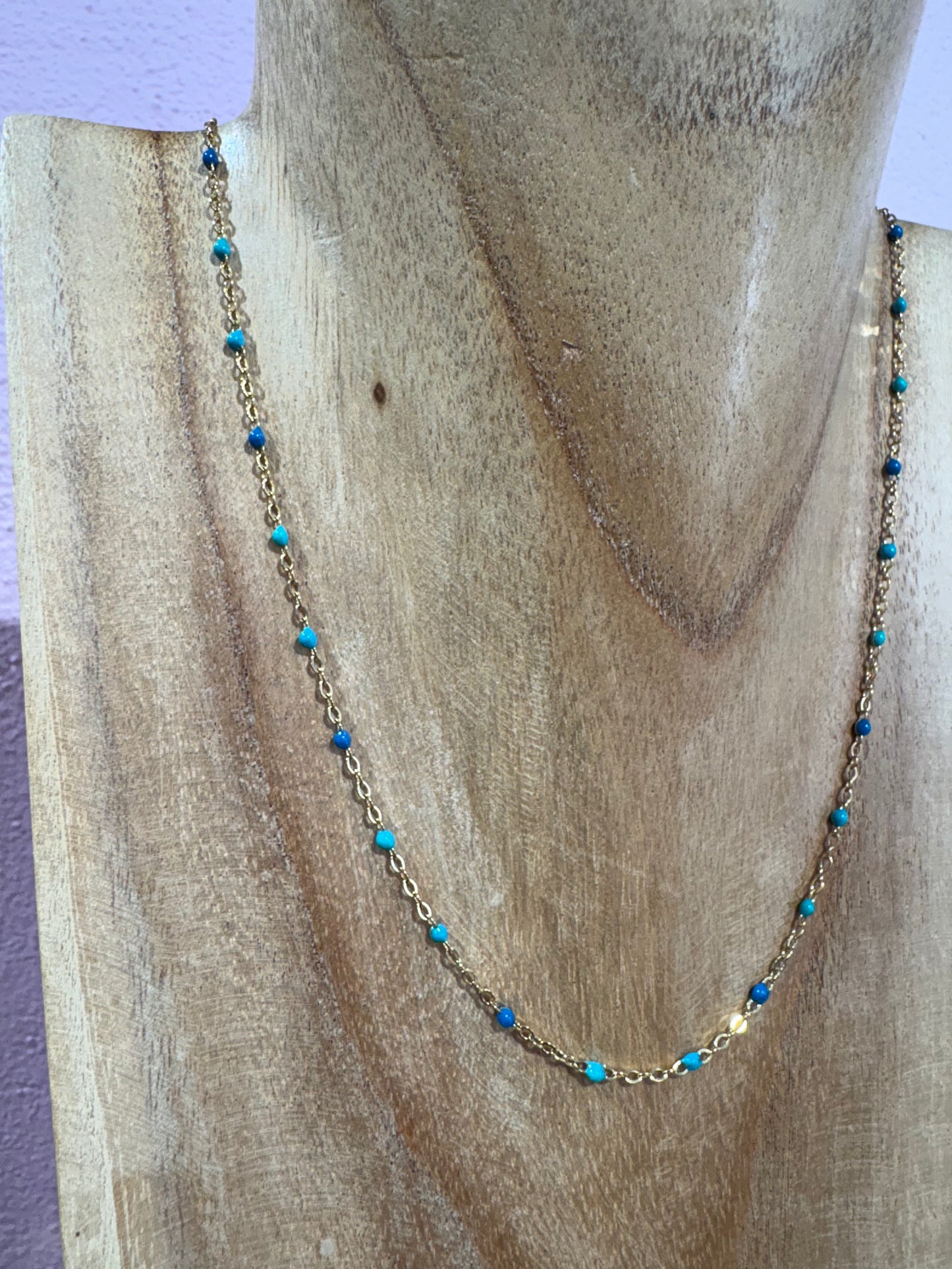Collier Gigi Turquoise/Bleu
