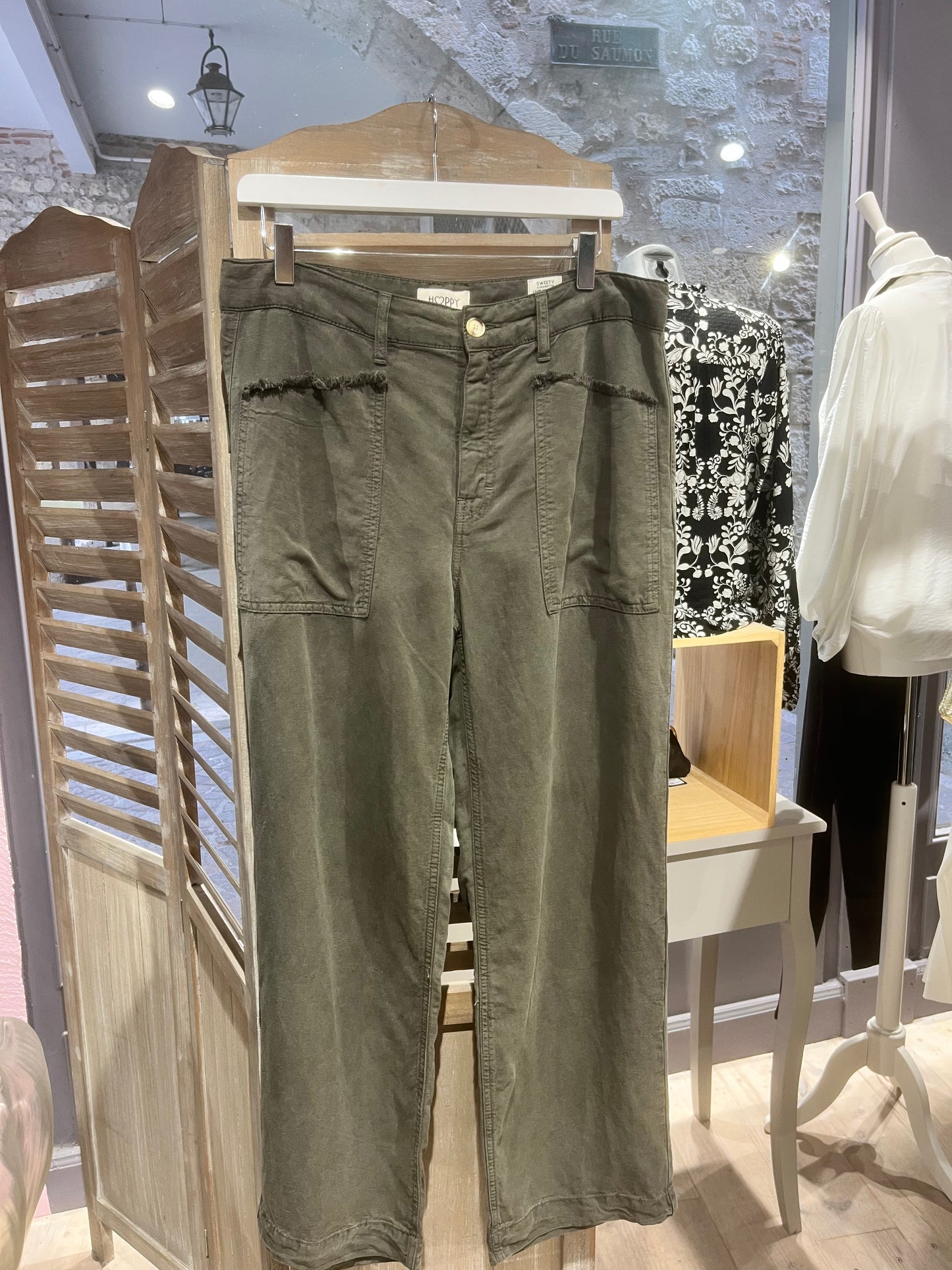 Pantalon sweaty kaki
