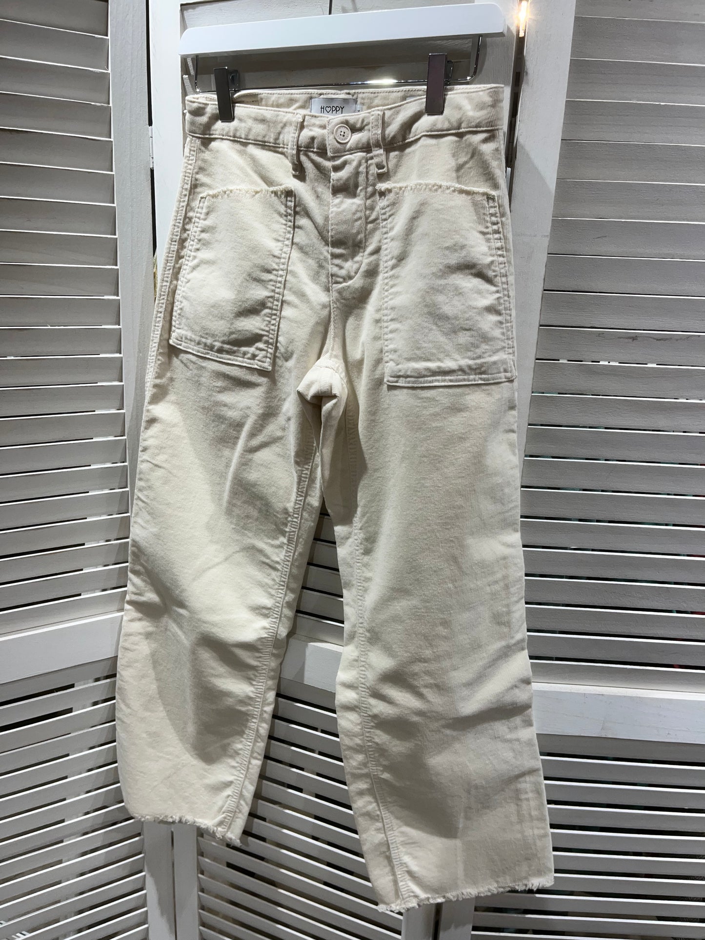Pantalon swetty velvet creemy