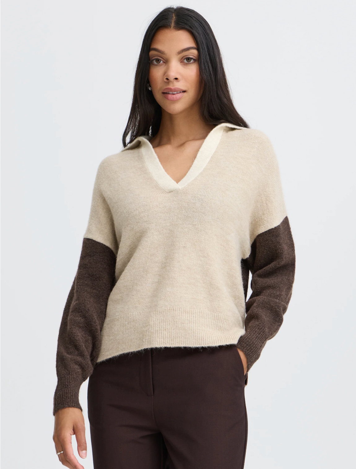 PULL BYMONNA POLO JUMPER