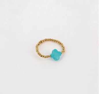 Bague Zag Velasquez - Turquoise