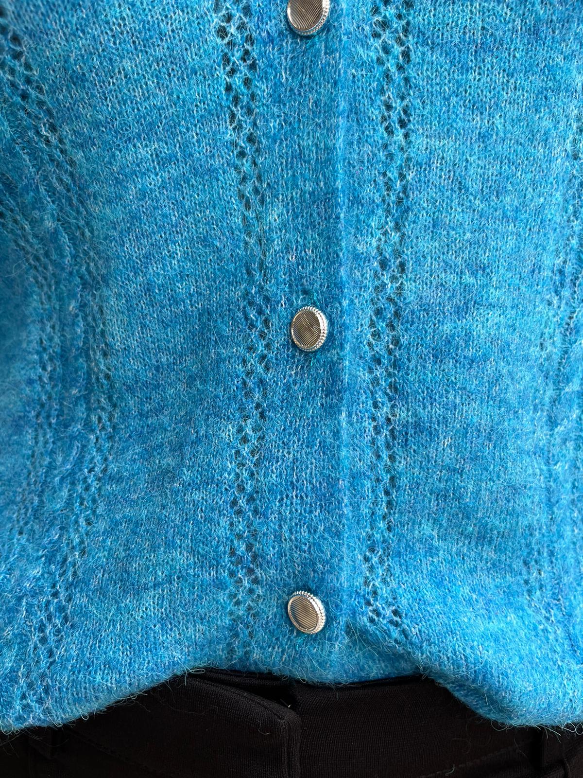 Cardigan 5 Ihjordan Bleu - Ichi