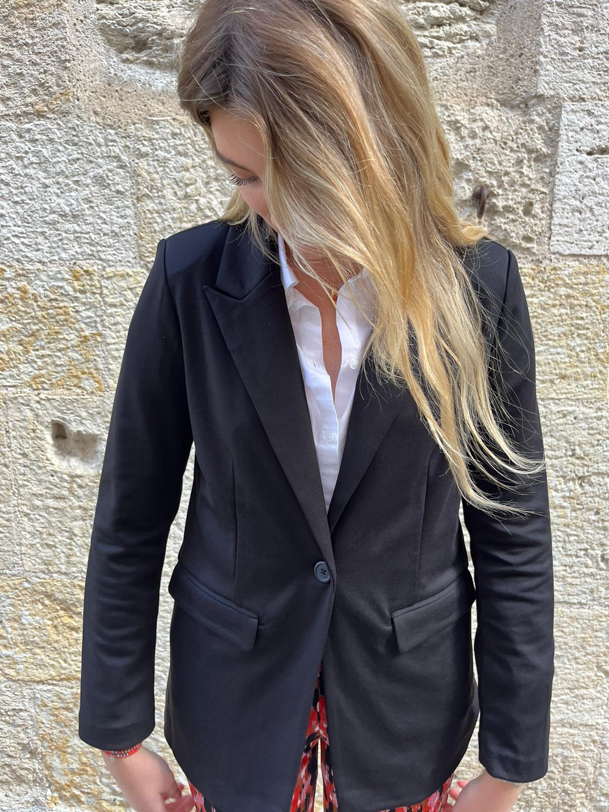 Blazer 2 Byrizetta Long Noir - byoung