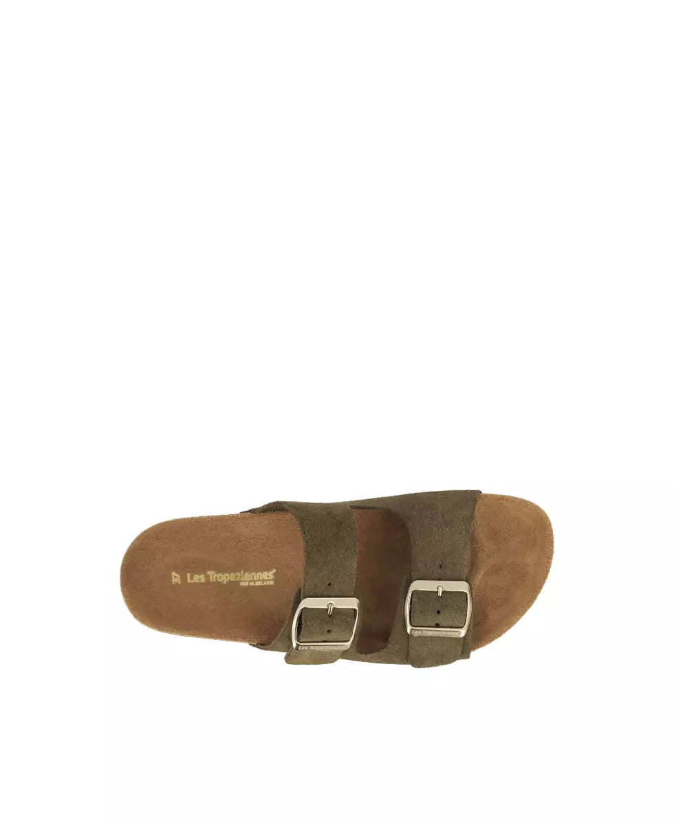 Chaussures Zatix Kaki - Les Tropéziennes par M Belarbi