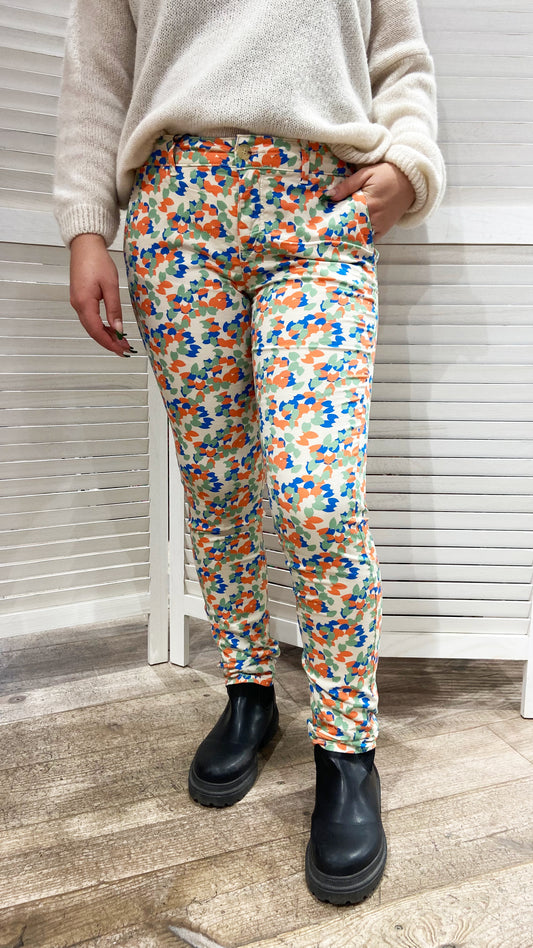 Chino Joy Print Camofleur - Happy